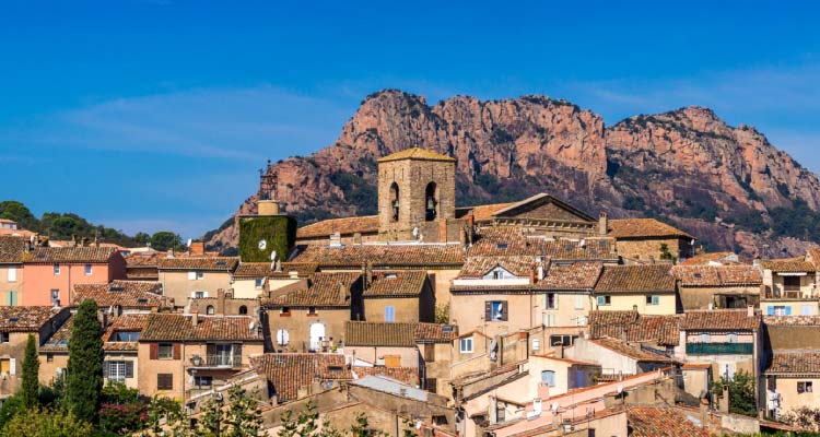 Panorama de Roquebrune-sur-Argens (Les Issambres, La Bouverie)