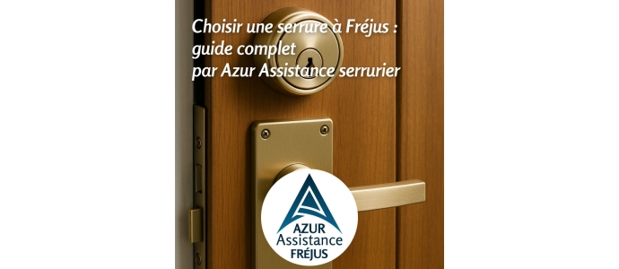 Choisir une serrure à Fréjus : guide complet par Azur Assistance serrurier
