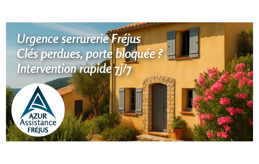 Urgence serrurerie Fréjus – Clés perdues, porte bloquée ? Intervention rapide 7j/7