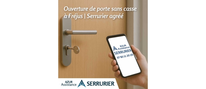Urgence serrurier à Saint-Raphaël 24h/24