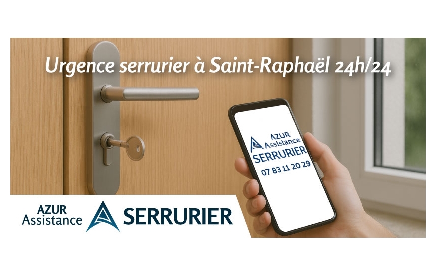 Urgence serrurier à Saint-Raphaël 24h/24